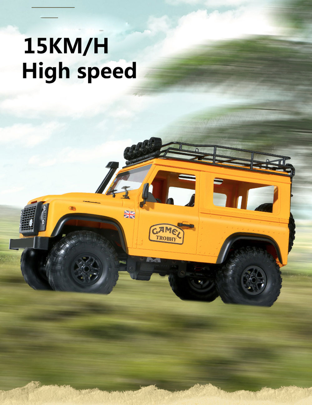 MN Model MN98 4WD Climbing Off-road Vehicle RC Car