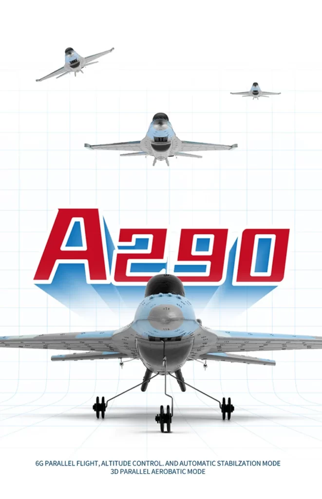 هواپیمای کنترلی A290 F16 