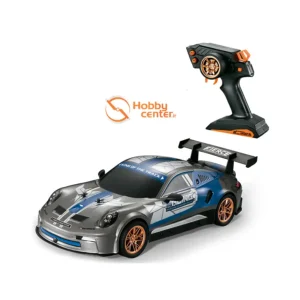 ماشین کنترلی مسابقه جکو تویز مقیاس 1:10 رنگ نارنجی خاکستری | هابی سنتر