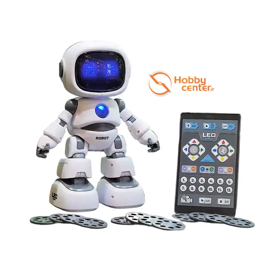 ربات حرکتی هوشمند با نور و موزیک مدل H2522-333 | هابی سنتر