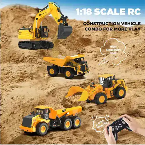 کامیون کنترلی معدن (Engineeing Mining Truck) مدل93302 | هابی سنتر