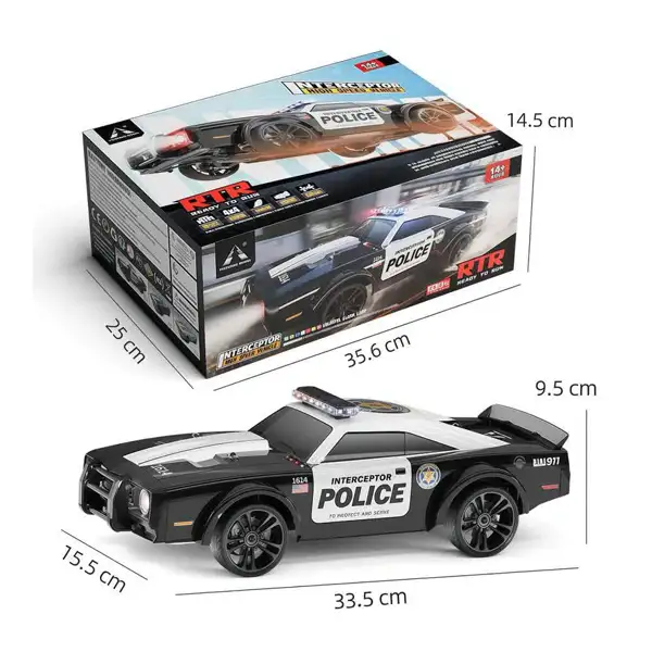ماشین کنترلی پلیسی (INTERCEPTOR POLICE)مدل 1614 | هابی سنتر