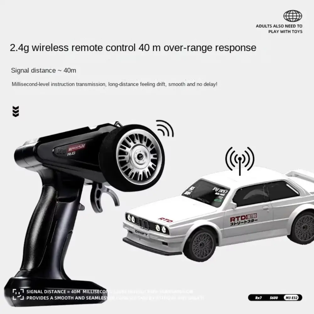 ماشین کنترلی دریفت مینی whoosh m3 1/43 | هابی سنتر