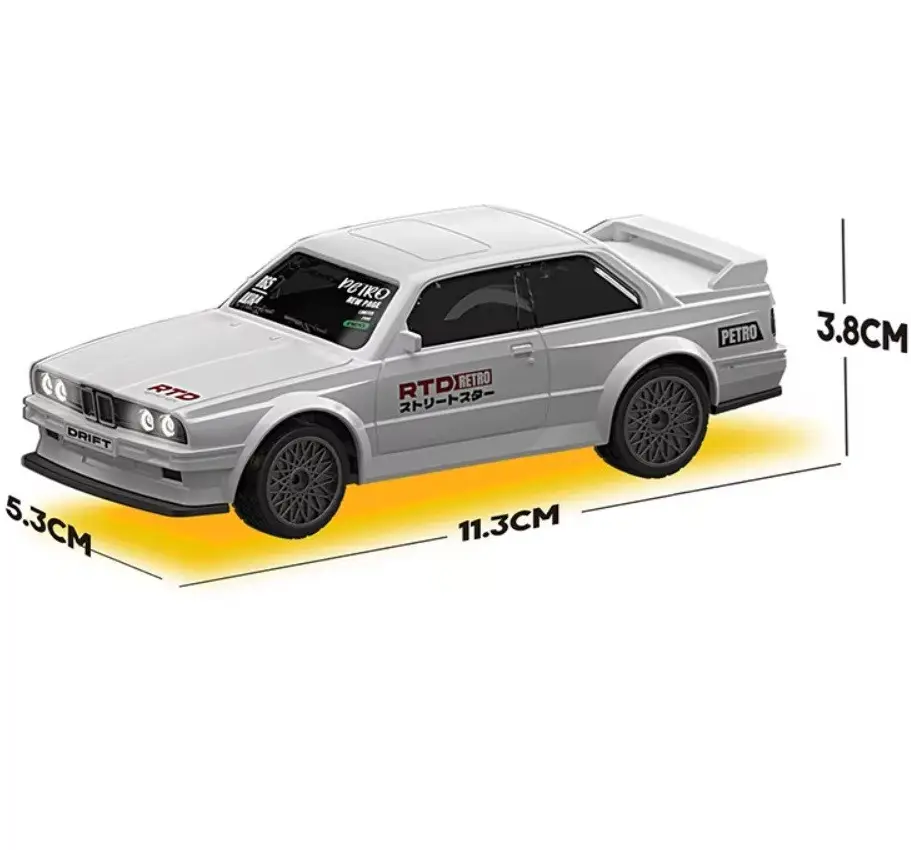 ماشین کنترلی دریفت کوچک whoosh m3 1/43