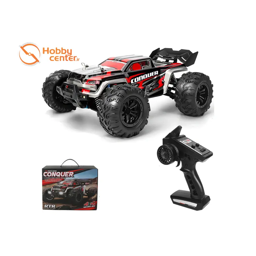 ماشین کنترلی آفرود CONQUER 4×4 مدل JT-16102PRO مقیاس 1:16 | هابی سنتر