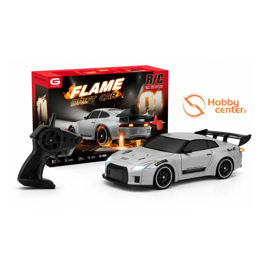 ماشین کنترلی دریفت Flame Drift Car مدل 577-2 | هابی سنتر