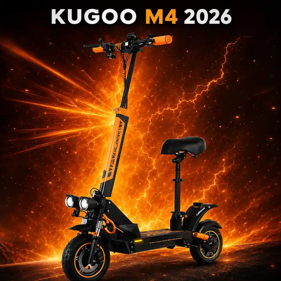 اسکوتر برقی صندلی دار دو موتوره کوگو M4 2026 | هابی سنتر