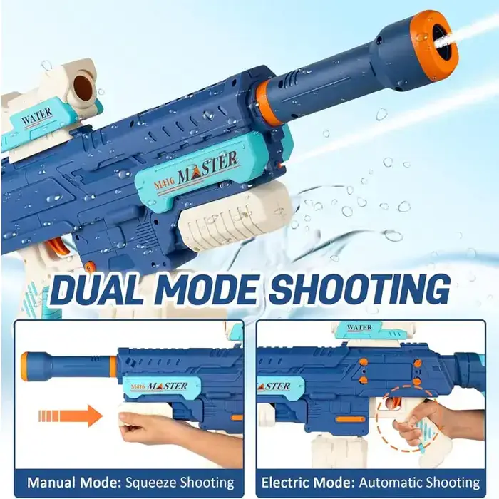 تفنگ آبپاش شارژی M416 MASTER مدل QS811-196 | هابی سنتر