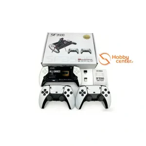 کنسول بازی دستی مدل SF3500 PRO با ۲ دسته بی‌سیم و حافظه ۲ گیگابایت | هابی سنتر