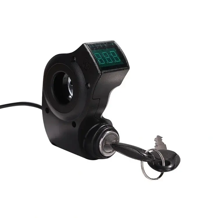 قفل سوئیچی دارای نمایشگر ولتاژ اسکوتربرقی KUGOO M4 | هابی سنتر