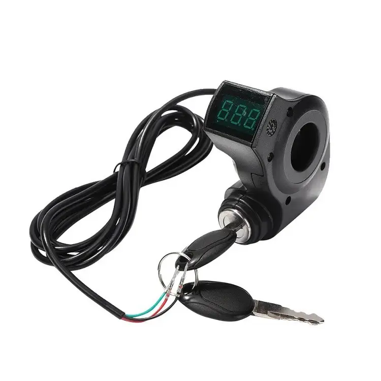 قفل سوئیچی دارای نمایشگر ولتاژ اسکوتربرقی KUGOO M4 | هابی سنتر